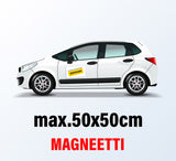 Automagneetti mainosteippi