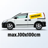 Autoteipit, 100x100cm