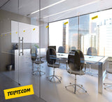 Huomioteippi lasielementteiin