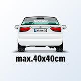 Autoteippi takalasitarra